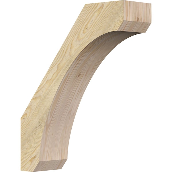 Ekena Millwork 6"W x 20"D x 24"H Legacy Rough Sawn Knee Brace, Douglas Fir BRC06X20X24LEC00RDF - main